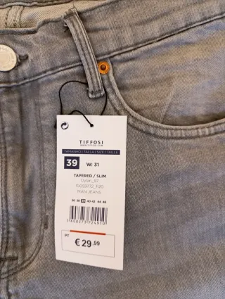 Pantalón vaquero Tifossi Talla 31 Slim fit