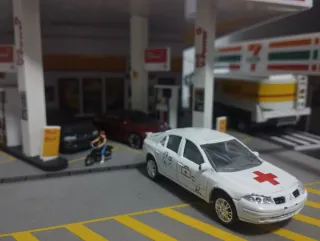 Norev Renault Laguna Blanco