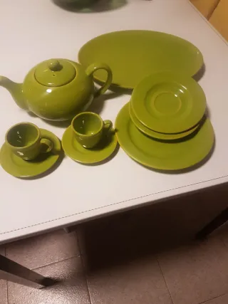 Tetera y tazas WAECHTERSBACH GERMANY