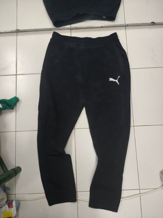 Pantalón Chándal Puma Talla L Negro