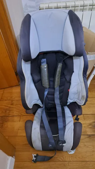 Silla de coche para bebé rosa