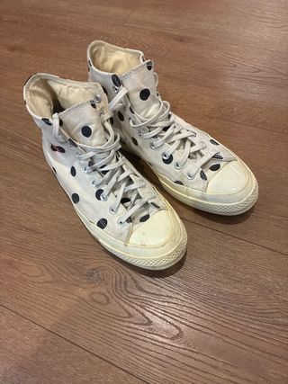 Converse x CDG Polka Dot High Top