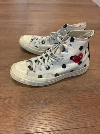 Converse x CDG Polka Dot High Top