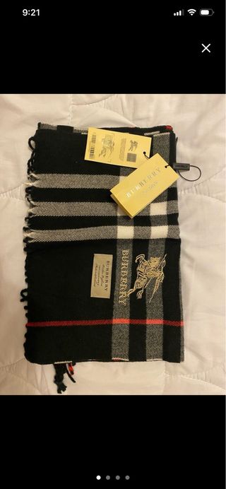 Bufanda Burberry Clásica Cuadros