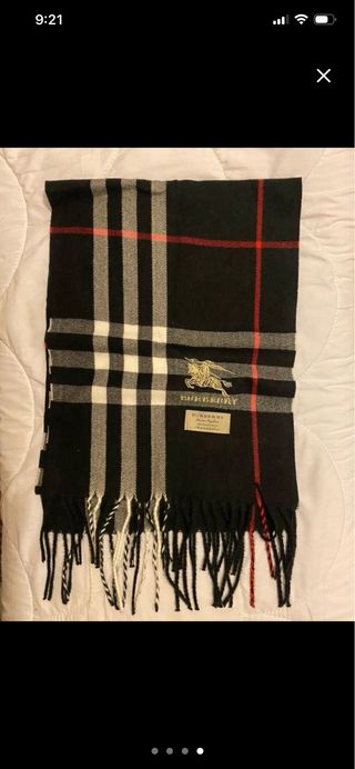 Bufanda Burberry Clásica Cuadros
