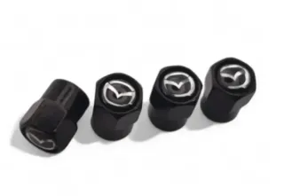 Mazda 4 Tapones de Valvula para Neumáticos Llantas