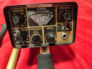 Fisher CZ-3D metal detector flagship RARE