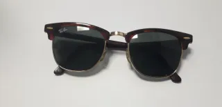 Gafas de Sol Ray-Ban Clubmaster Marrón/Dorado