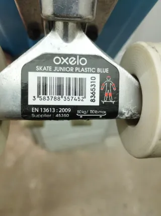 Patinete infantil azul Decathlon