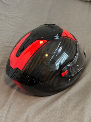 Casco Shark Spartan RS Negro/Rojo