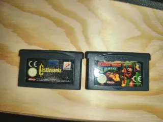 Lote Juegos Game Boy Advance: Castlevania y Donkg