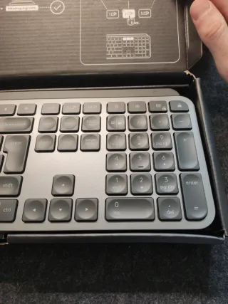 Logitech MX Keys Teclado Inalámbrico ENG