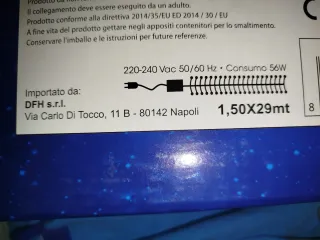 Luci Natalizie 480 minilucciole 29MT