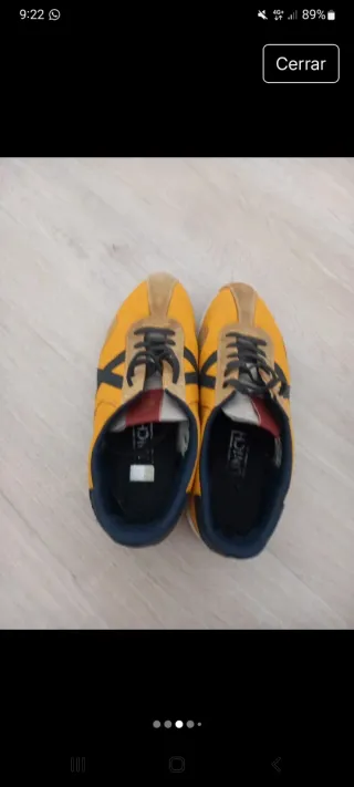 Zapatillas Munich Amarillas y Marrones