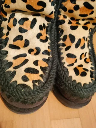 Botas Mou Talla 38 Animal Print.