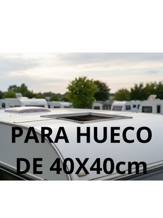 Claraboya para Caravana 40x40