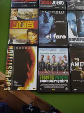 Lote 9 Películas DVD: Bundy, Doble Juego, Omega...