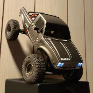 Trx4m RC Crawler 1/18 con mejoras