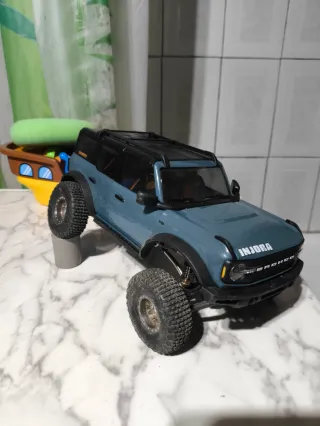 Trx4m RC Crawler 1/18 con mejoras