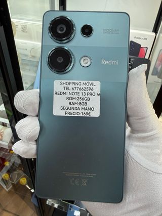Xiaomi Redmi Note 13 Pro 4G/256GB/8GB RAM seminuevo