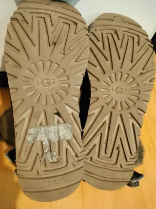 Botas UGG Marrones con Lazos 38.