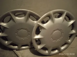 Pareja de tapacubos Seat 15 pulgadas originales