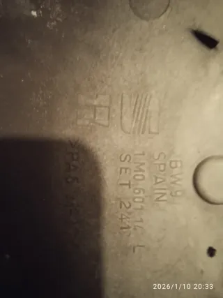 Pareja de tapacubos Seat 15 pulgadas originales