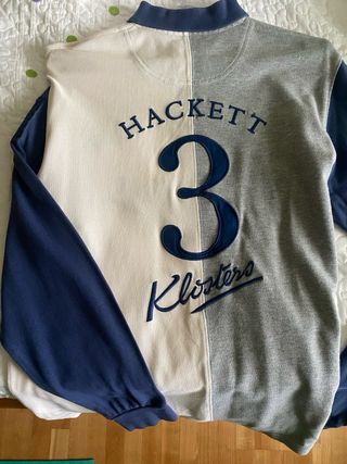 Polo Hackett manga larga Talla M