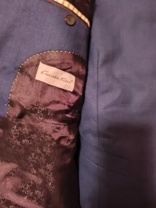 Chaqué Emidio Tucci Azul