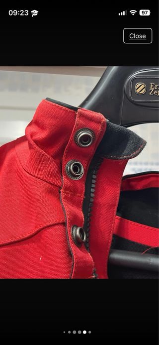 Chaqueta moto AETHER roja