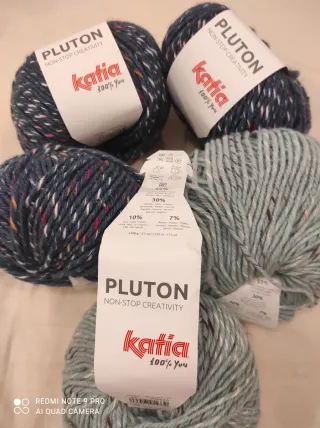 Gomitoli lana Katia Pluton