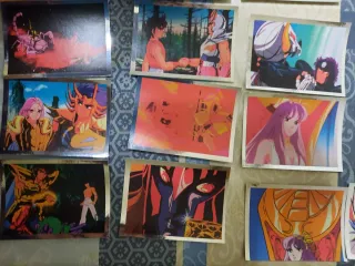 Lotto 33 figurine Cavalieri dello Zodiaco