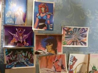 Lotto 33 figurine Cavalieri dello Zodiaco