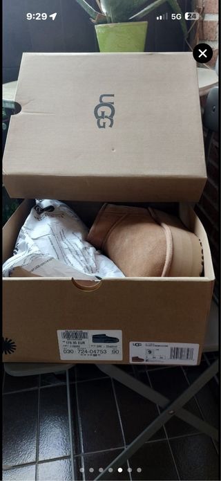 Botas UGG Classic Ultra Mini Plataforma Marrón