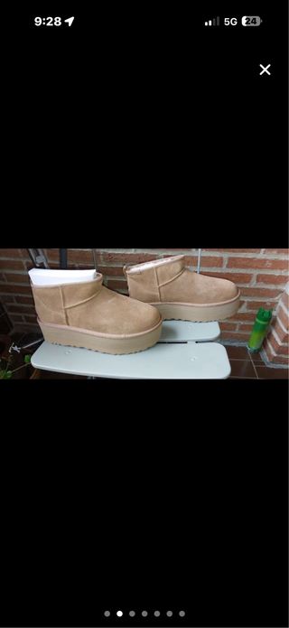 Botas UGG Classic Ultra Mini Plataforma Marrón