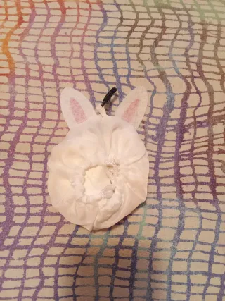 Mochila de cuerdas con diseño de cebra