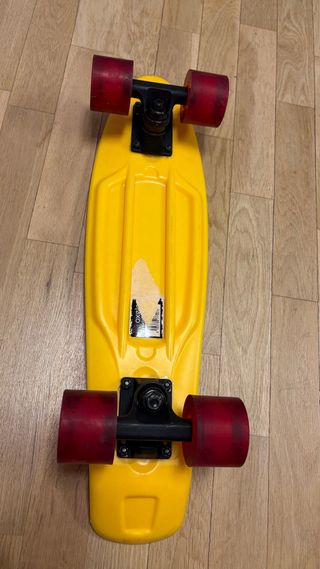 Monopatín skate Amarillo Oxelo