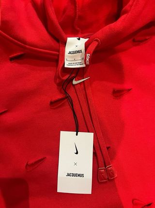 Sudadera Nike x Jacquemus Roja Talla S