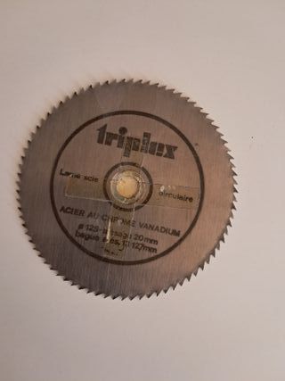 Disco de sierra circular Triplex 125mm