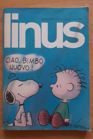 Riviste di fumetti e informazioni LINUS anno 1979