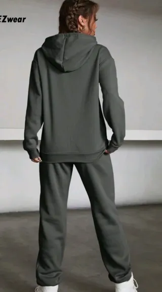 Tuta verde con cappuccio Los Angeles
