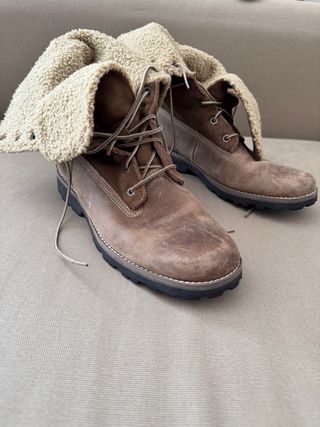 Timberland Stivali Imbottiti Beige/Marrone