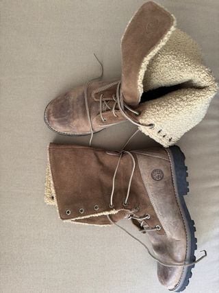 Timberland Stivali Imbottiti Beige/Marrone