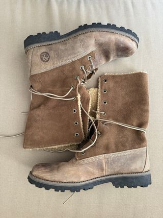 Timberland Stivali Imbottiti Beige/Marrone