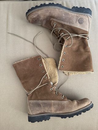 Timberland Stivali Imbottiti Beige/Marrone