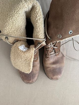 Timberland Stivali Imbottiti Beige/Marrone