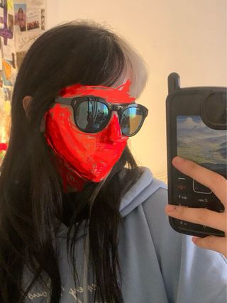 Occhiali da sole Marc Jacobs neri e blu