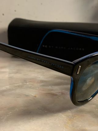 Occhiali da sole Marc Jacobs neri e blu