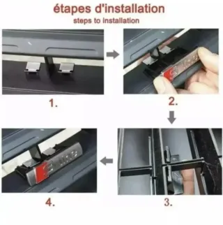 Logo Audi Sline  Parilla más 2 Emblemas Laterales