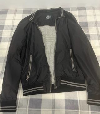 Chaqueta bomber negra Talla M